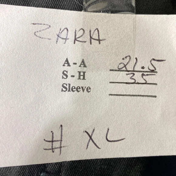 Zara Faux Leather & Suede Vintage Inspired Retro 1960's Pullover Mini Dress XL - Picture 10 of 10